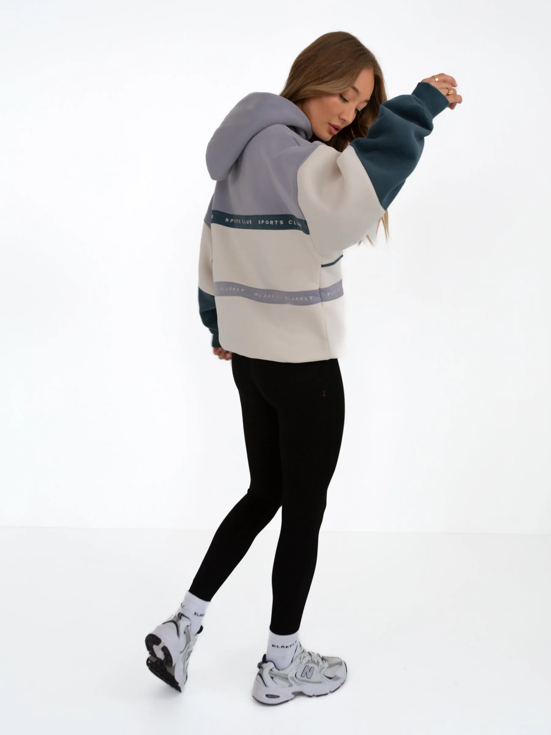 Alpine Sports Oversized Hoodie - Pale Lilac