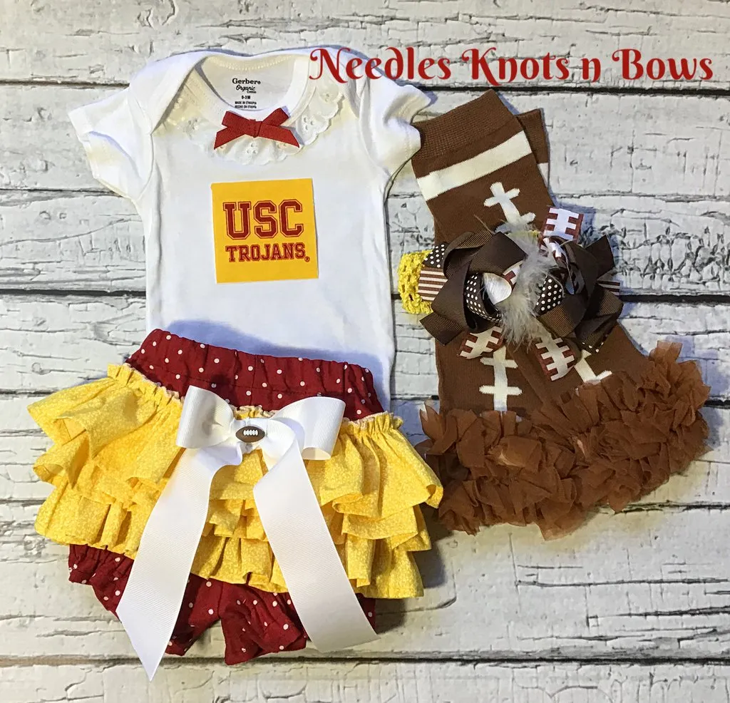 Girls USC Trojans Outfit, Baby Toddler