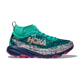 HOKA Women's Speedgoat 6 Mid GTX Electric Aqua/Midnight