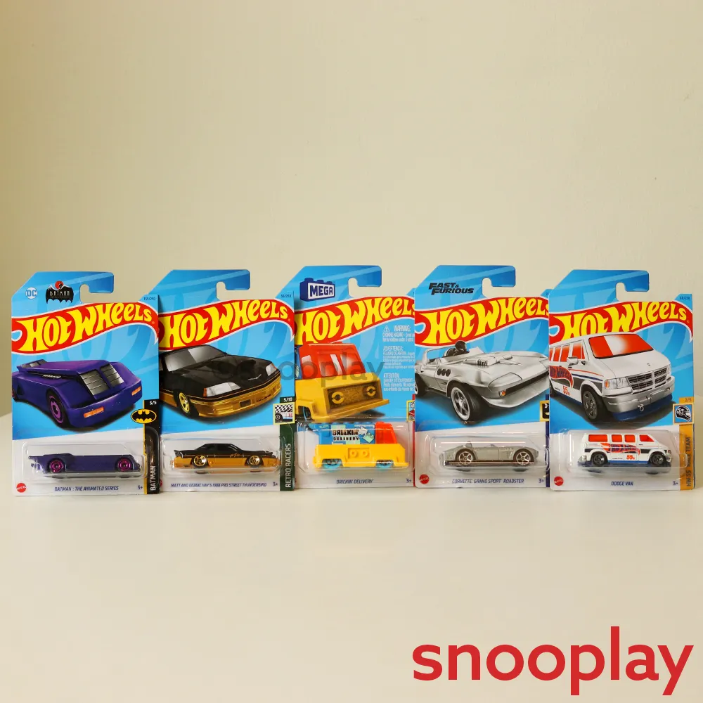 Hot Wheels Car - Set of 5 [HW3]