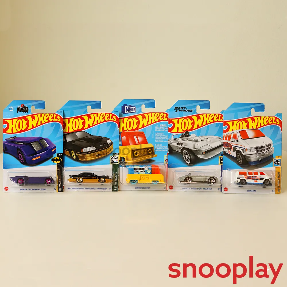 Hot Wheels Car - Set of 5 [HW3]