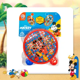 Return Gifts (Pack of 3,5,12) Disney Mickey & Friends Mini Fun Shot Hand Tennis for Kids