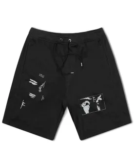 Shifting Ball Walk Shorts - Black