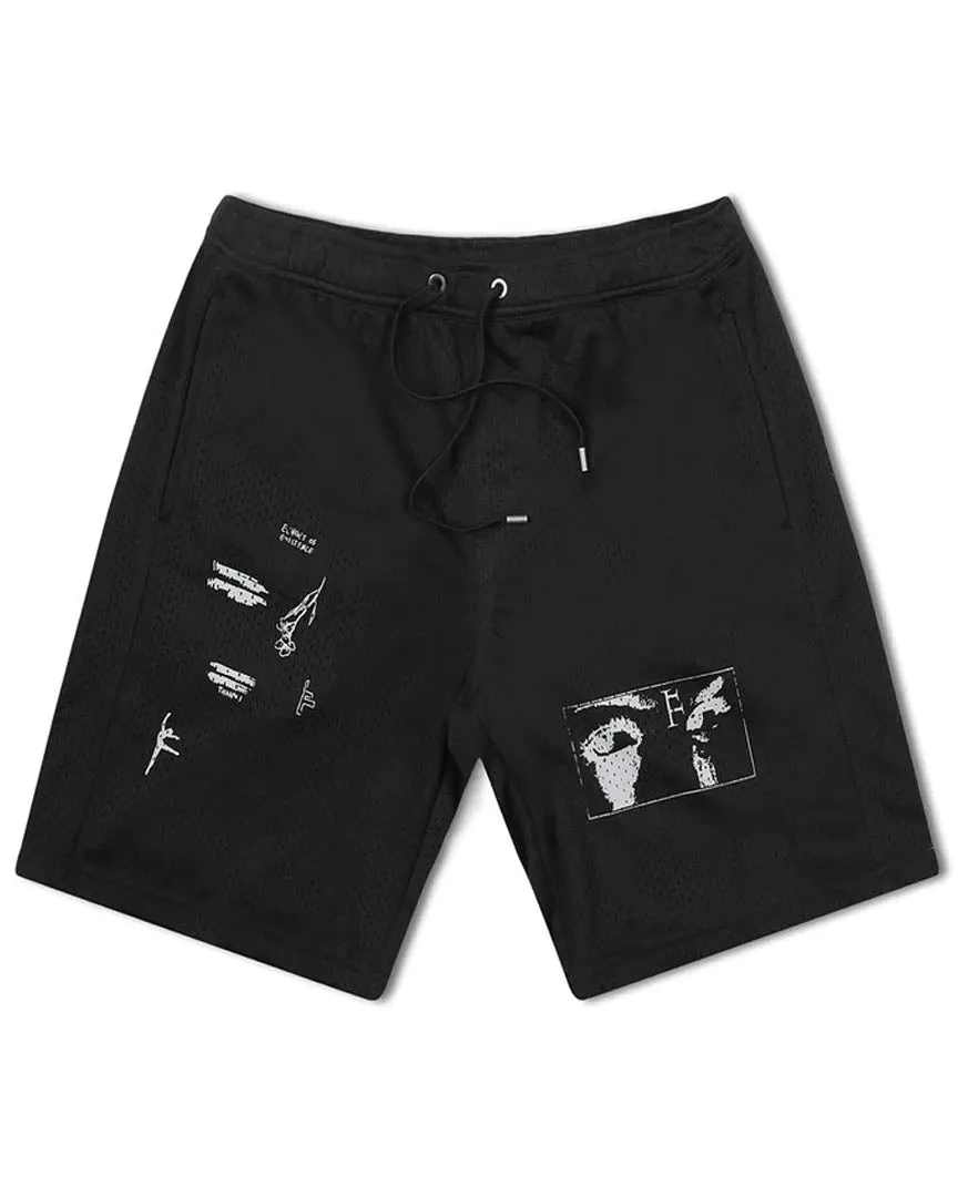 Shifting Ball Walk Shorts - Black