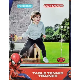 Spider Table Tennis Trainer Toy Ping Pong Paddle Set for Kids Indoor & Outdoor Game for Children Fun Activity Portable-Multicolor