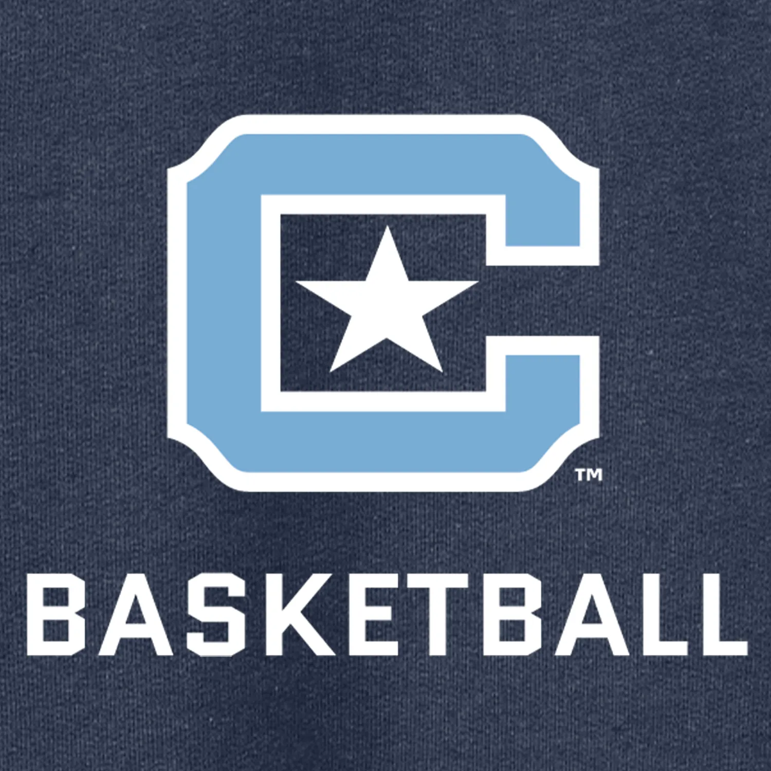 The Citadel Block C Star logo, Sports - Basketball,  Heavy Blend™ Hooded Unisex Sweatshirt