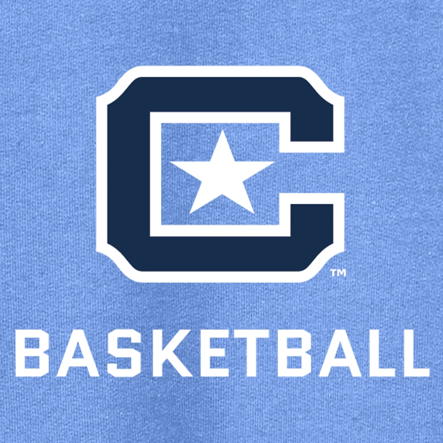 The Citadel Block C Star logo, Sports - Basketball,  Heavy Blend™ Hooded Unisex Sweatshirt