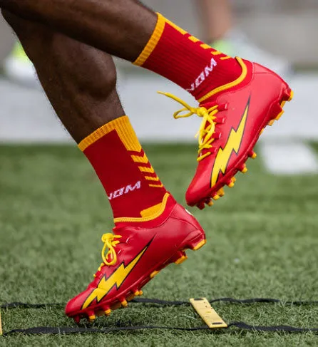 The Flash Football Cleats - Velocity 2.0 by Phenom Elite