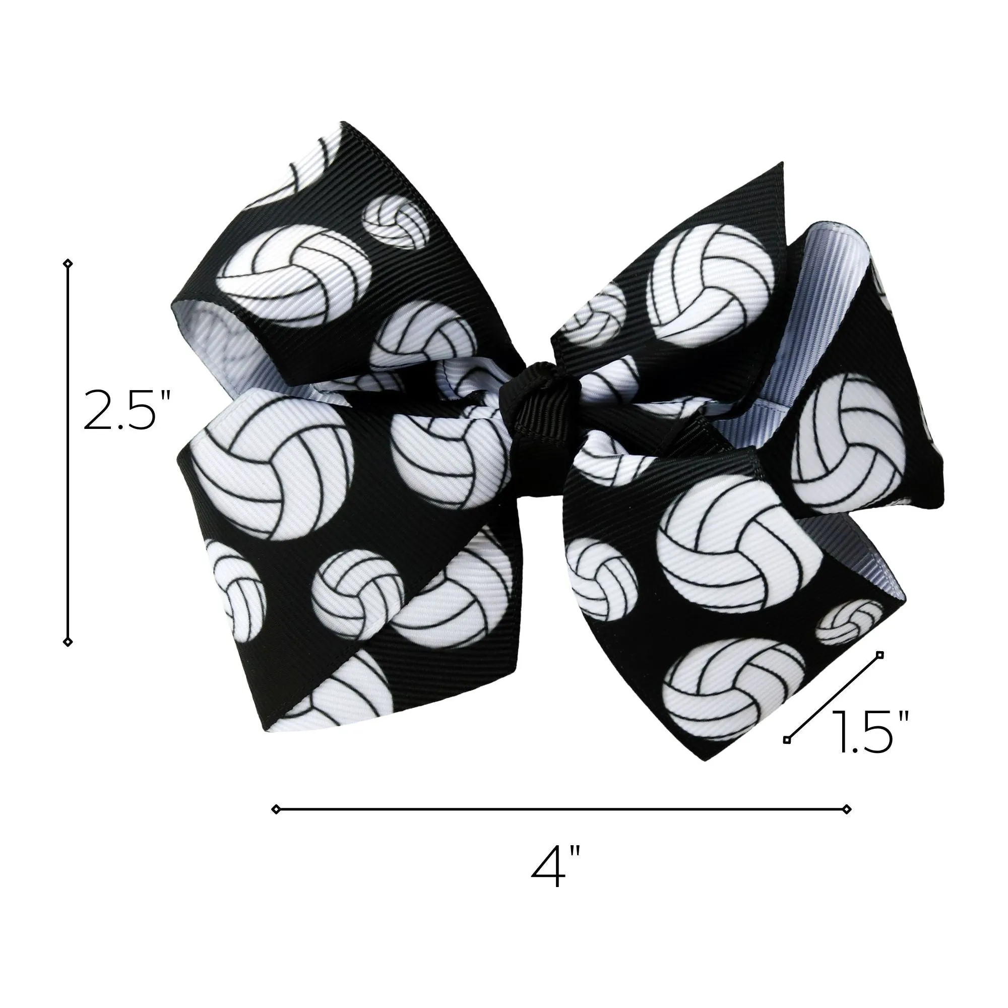 Volleyball Sports Classic Hair Bow