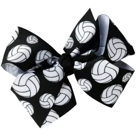 Volleyball Sports Classic Hair Bow